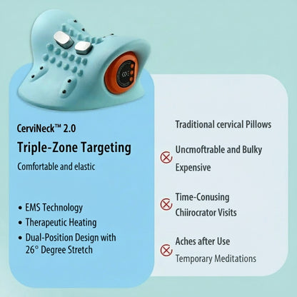 CerviNeck™ 2.0 Smart Massager Pillow